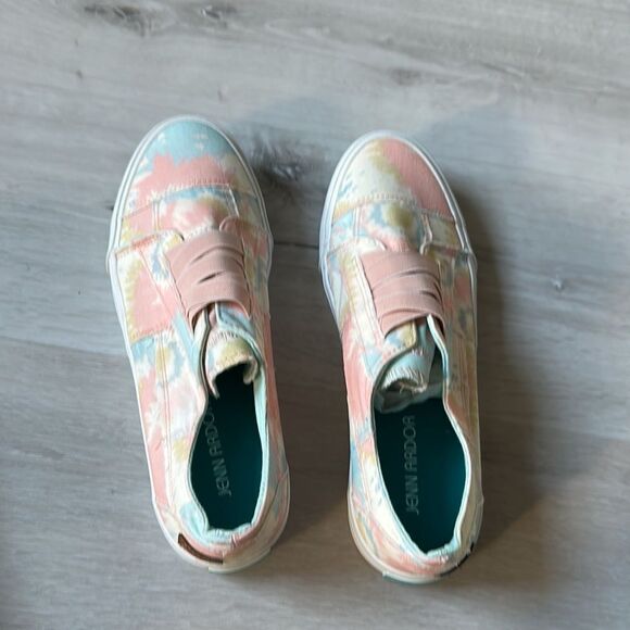 JENN ARDOR Women Tie-Dye Low-Top Tennis Canvas Sneaker Sz 9 NWT IN BOX - Picture 8 of 10